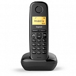 Телефон беспроводной Gigaset A270, монохром. дисплей, АОН, 80 номеров, черный