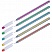 превью Ручка шариковая OfficeSpace «Magic stripe» синяя, 0.6мм, трехгранная, на масляной основе, штрих-код