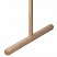 превью Швабра для пола деревянная, длина черенка 120 см, рабочая часть 35 см