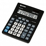 Калькулятор настольный Eleven Business Line CDB1201-BK, 12 разрядов, двойное питание, 155×205×35мм, черный