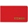 Визитница карманная OfficeSpace на 20 визиток, 65×110мм, ПВХ, красный