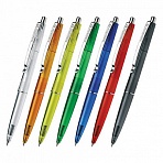 Ручка шариковая автоматическая SCHNEIDER «K20 Icy Colours», СИНЯЯ, корпус ассорти, узел 1 мм, линия письма 0.5 мм