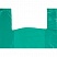превью Пакет-майка ПНД зеленый 35 мкм (42+18×68 см, 50 штук в упаковке)
