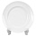 Тарелка обеденная Добруш фарфоровая белая 265 мм (C0679)