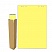 превью Блок бумаги для флипчарта желтая пастель 68.0×98.0 20 лист.80гр. 