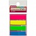 превью Клейкие закладки Attache пластиковые 4 цвета по 25 листов 12х45 мм