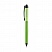 превью Ручка гелевая автоматическая Stabilo Palette XF синяя (толщина линии 0.35 мм, зеленый корпус)