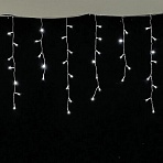 Электрогирлянда светодиодная ЗОЛОТАЯ СКАЗКА «Бахрома», 100 ламп, 2×0.5 м, холодный белый
