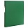 Папка с металлическим пружинным скоросшивателем BRAUBERG, картон/ПВХ, 35 мм, зеленая, до 290 листов