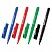 превью Маркеры перманентные (нестираемые) BRAUBERG, набор 4 шт., классический, наконеч.1 мм, (черный, синий, красный, зеленый)