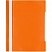 превью Скоросшиватель пластиковый Attache Элементари до 100 листов оранжевый (толщина обложки 0.15/0.18 мм, 10 штук в упаковке)