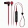 Наушники с микрофоном (гарнитура) SVEN SEB-B270MV, Bluetooth, беспроводые, черные с красным