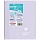 Тетрадь 80л., А5, клетка на гребне Clairefontaine «Koverbook Blush», 90г/м2, пластик. обложка, сиреневая