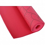Коврик для фитнеса и йоги Larsen красный 180×60×0.5 см