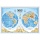 Настенная карта Мир физическая Globen, 1:25млн,1200×780мм, в тубусе, КН049