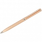 Ручка шариковая Delucci «Aurora», синяя, 1мм, цвет корпуса - золото, поворот., подар. уп. 