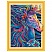 превью Картина стразами (алмазная мозаика) сияющая 40×50 см, ОСТРОВ СОКРОВИЩ «Персидская лошадь», без подрамника