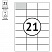 превью Этикетки самоклеящиеся А4 100л. OfficeSpace, белые, 21 фр. (70×42.3), 70г/м2