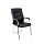 Конференц-кресло Easy Chair 811 VPU черное (искусственная кожа/металл хромированный, 4 штуки в упаковке)
