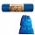 Мешки для мусора 100 л, завязки, синие, в рулоне 10 шт., ПВД, 40 мкм, 84×67 см, КОНЦЕПЦИЯ БЫТА VITALUX