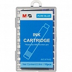 Картридж чернильный для перьевой ручки M&G синий 10шт/уп AIC47642282000H