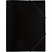превью Папка на резинке Attache A4 пластиковая черная (0.45 мм, до 200 листов)