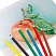 превью Карандаши цветные пластиковые BRAUBERG PREMIUM6 цветовтрехгранныегрифель мягкий 3 мм181660