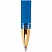 превью Ручка шариковая масляная с грипом MUNHWA «MC Gold», СИНЯЯ, корпус тонированный синий, узел 0.7 мм, линия письма 0.5 мм