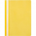 Папка-скоросшиватель Attache A4 желтая 10 штук в упаковке (толщина обложки 0.11 мм)