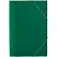 превью Папка на резинках Attache Economy A4 пластиковая зеленая (0.45, до 200 листов)