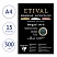превью Альбом для акварели 15л., А4, на склейке Clairefontaine «Etival», 300г/м2, торшон, холод. пресс., черн. 