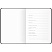 превью Ежедневник недатированный A5, 136л., кожзам, OfficeSpace «Mono», серый