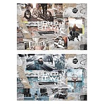 Альбом для рисования 40л., А4, на склейке ArtSpace «Стиль. Городской стиль»