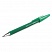 превью Ручка шариковая STAFF, ЗЕЛЕНАЯ, корпус прорезиненный зеленый, узел 0.7 мм, линия письма 0.35 мм
