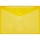 Папка-конверт на кнопке А4 желтая 0.18 мм (10 штук в упаковке)
