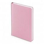 Ежедневник недатированный Альт Velvet искусственная кожа А5+ 136 листов зефирный розовый (145×205 мм)