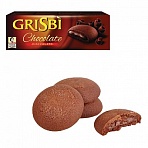 Печенье GRISBI «Chocolate», с начинкой из шоколадного крема, 150 г