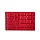 Визитница карманная Fabula на 40 визиток из натуральной кожи красного цвета (V.30. KM)