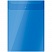 превью Папка-конверт на кнопке OfficeSpace А4, вертикальная, 150мкм, полупрозрачная, синяя