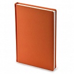Ежедневник недатированный Альт Velvet искусственная кожа A5+ 136 листов оранжевый (146×206 мм)
