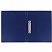 превью Папка на 2 кольцах BRAUBERG «Office», 25 мм, синяя, до 170 листов, 0.5 мм