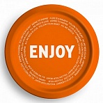 Тарелка одноразовая диаметр 230 мм50 шт. бумажная с ПЭ покрытием «Enjoy new»СКАНДИПАКК-0552