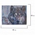 превью Картина стразами (алмазная мозаика) 30×40 см, ОСТРОВ СОКРОВИЩ «Волк», без подрамника