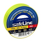 Изолента Safeline 19/20 желто-зеленый (12123)