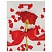 превью Пакет подарочный 17.8×9.8×22.9 см, ЗОЛОТАЯ СКАЗКА «Роза с лентой», ламинированный
