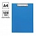 превью Папка-планшет с зажимом OfficeSpace А4, пластик, синий