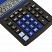 превью Калькулятор настольный BRAUBERG EXTRA-12-BKBU (206×155 мм), 12 разрядов, двойное питание, ЧЕРНО-СИНИЙ