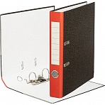 Папка-регистратор Attache Economy 50 мм мрамор черная/красный корешок