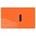 превью Папка c зажимом Berlingo «Neon», 17мм, 1000мкм, оранжевый неон, D-кольца, с внутр. карманом