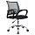 Кресло оператора Helmi HL-M95 R (695) «Airy», СН, спинка сетка серая/сиденье ткань TW черная, пиастра